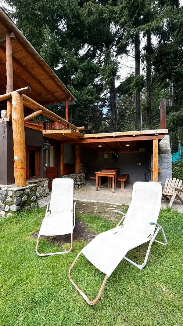 Cabaña para 4/5 personas con vista al jardín